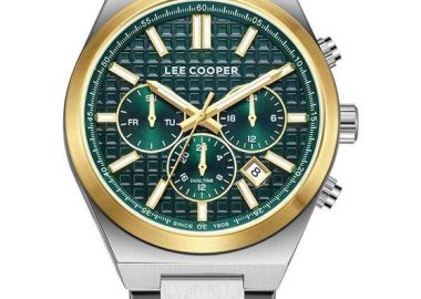 LEE COOPER Men's - LC08084.270, Silver case with Metal Bracelet - Lee Cooper - 