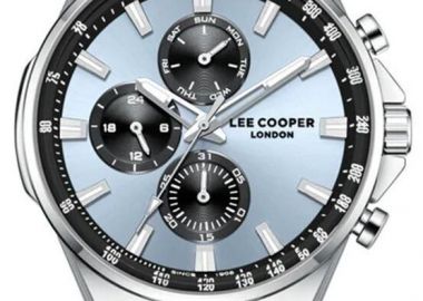 LEE COOPER Men's - LC08219.300, Silver case with Metal Bracelet - Lee Cooper - 