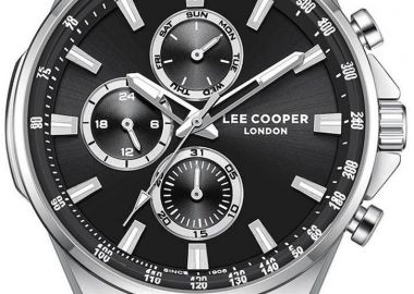 LEE COOPER Men's - LC08219.350, Silver case with Metal Bracelet - Lee Cooper - 
