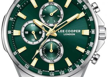 LEE COOPER Men's - LC08219.370, Silver case with Metal Bracelet - Lee Cooper - 