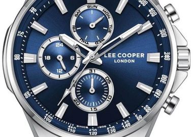 LEE COOPER Men's - LC08219.390, Silver case with Metal Bracelet - Lee Cooper - 