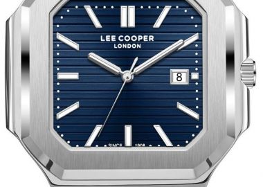 LEE COOPER Men's - LC08269.390, Silver case with Metal Bracelet - Lee Cooper - 