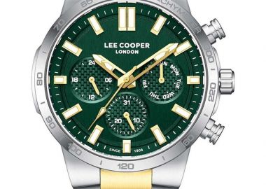 LEE COOPER Men's - LC08293.270, Silver case with Metal Bracelet - Lee Cooper - 