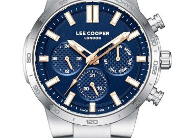 LEE COOPER Men's - LC08293.390, Silver case with Metal Bracelet - Lee Cooper - 