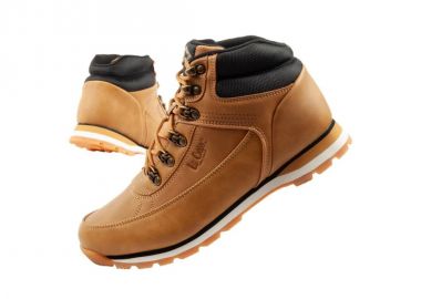 Lee Cooper men's winter hiking boots insulated anklehigh brown - Lee cooper - 