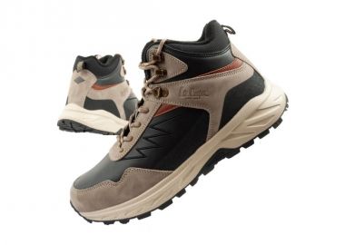 Lee Cooper men's winter hiking boots insulated highankle beige black - Lee cooper - 