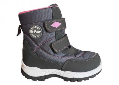 Lee Cooper Παιδικά Μποτάκια με Σκρατς Γκρι LCJ-23-44-1993K - Lee cooper - 