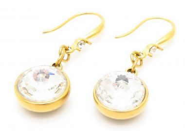 LEE COOPER Σκουλαρίκια από ανοξείδωτο ατσάλι Gold LC.E.01408.120 - Lee Cooper Jewellery - 