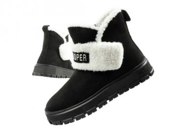 Lee Cooper women's boots winter boots fashionable sheepskin insulated leather - Lee cooper - 