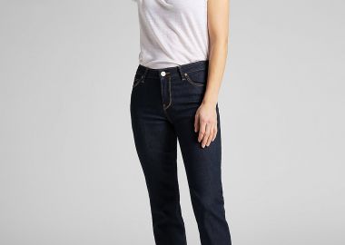 Lee γυναικείο τζιν παντελόνι πεντάτσεπο Straight Fit 