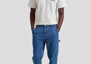 Lee® ανδρικό τζιν παντελόνι cropped πεντάτσεπο Relaxed Fit 