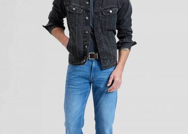 Lee® ανδρικό τζιν παντελόνι πεντάτσεπο Regular Straight Fit 