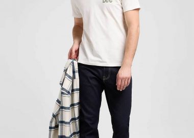 Lee® ανδρικό τζιν παντελόνι πεντάτσεπο Slim Straight Fit 