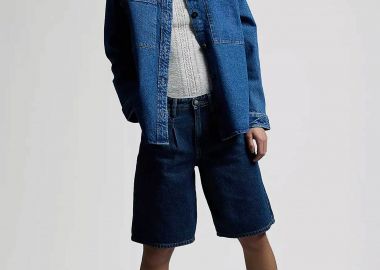 Lee® γυναικείο denim σορτς Relaxed Fit 
