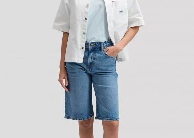Lee® γυναικείο denim σορτς Relaxed Fit 