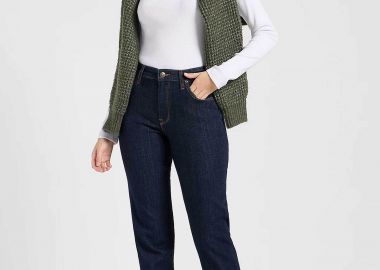 Lee® γυναικείο ψηλόμεσο τζιν παντελόνι Straight Fit 