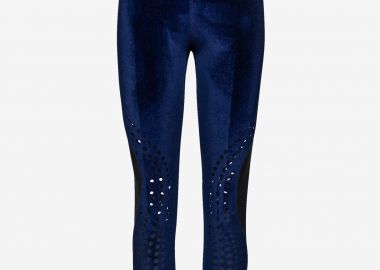 Leggings in Blue Velour - Cutcuutur - 