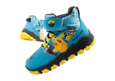 Leomil Pokemon children's winter ankle boots insulated waterproof blue - Leomil - 