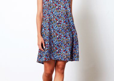 ΛΕΟΠΑΡ ΑΜΑΝΙΚΟ ΦΟΡΕΜΑ ΜΕ ΦΙΟΓΚΑΚΙΑ - Anna Raxevsky - 