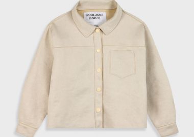 Λεπτό μπουφάν αλκαντάρα για κορίτσι - ΑΜΜΟΣ 16-225204-1 - energiers - 