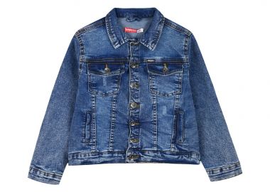 Λεπτό τζην μπουφάν για αγόρι - ΜΠΛΕ ΤΖΗΝ 12-225105-1 - energiers - 