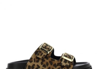 LES ARLESSIENES Πέδιλο Mule 36-41 - ΜΑΥΡΟ - Safety Jogger - 