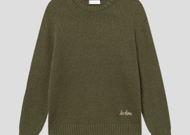 LES DEUX Ανδρικό Πράσινο Errol Cotton Round Neck - LES DEUX - 