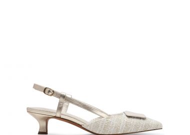 Λευκή εξώφτερνη γόβα - MARCO TOZZI - 