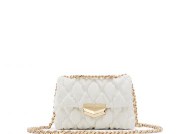 Λευκή καπιτονέ τσάντα ώμου AERRIA - ALDO - 