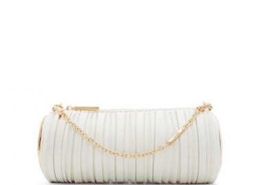 Λευκή κυλινδρική τσάντα ADARA - ALDO - 