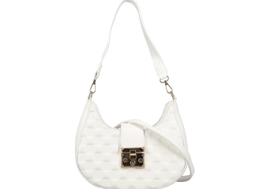 Λευκή τσάντα ώμου - MIGATO - 
