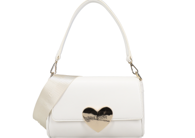 Λευκή τσάντα ώμου - LOVE TO LOVE by GAI MATTIOLO - 
