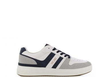 Λευκό ανδρικό sneaker - SJ - 