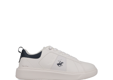Λευκό ανδρικό sneaker - BEVERLY HILLS POLO CLUB - 