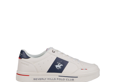 Λευκό ανδρικό sneaker - BEVERLY HILLS POLO CLUB - 