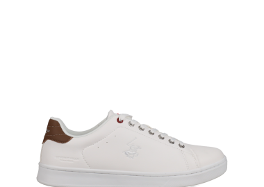 Λευκό ανδρικό sneaker - BEVERLY HILLS POLO CLUB - 