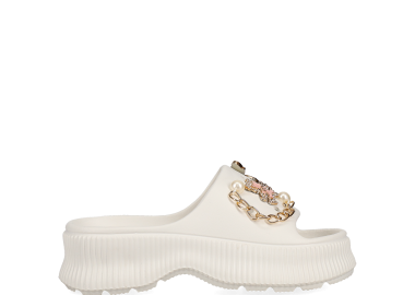 Λευκό chunky beach slide - MIGATO SUNDAY HABITS - 