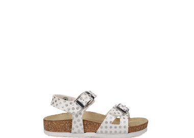 Λευκό παιδικό footbed πέδιλο - EASY WALK - 