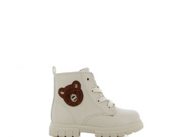 Λευκό παιδικό μποτάκι - SJ - 