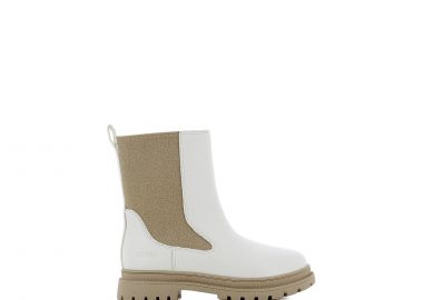 Λευκό παιδικό μποτάκι - SJ - 