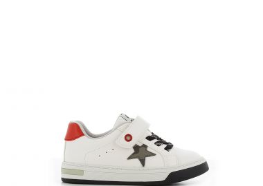 Λευκό παιδικό sneaker - SJ - 