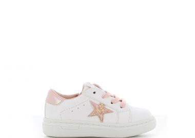 Λευκό παιδικό sneaker - SJ - 