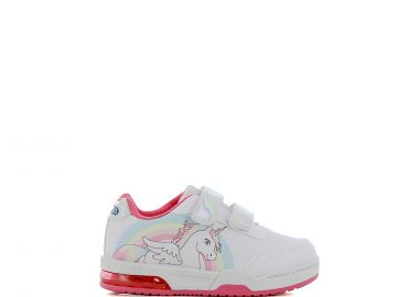 Λευκό παιδικό sneaker - LEOMIL - 