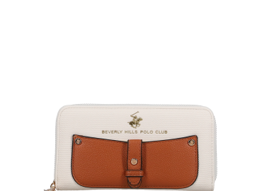 Λευκό πορτοφόλι - BEVERLY HILLS POLO CLUB - 