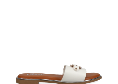 Λευκό σανδάλι - CAMILLE - 