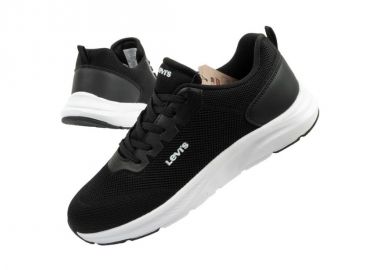 Levi's women's shoes sports sneakers Hudson fashionable black comfortable - Levi's - 