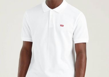 Levi's® ανδρική πόλο μπλούζα κοντομάνικη πικέ μονόχρωμη με λογότυπο Standard Fit 