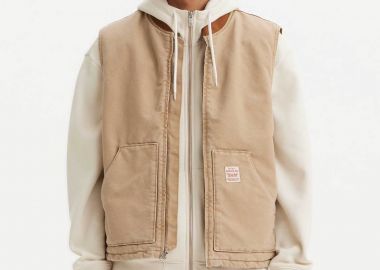 Levi's® ανδρικό canvas αμάνικο μπουφάν Relaxed Fit 