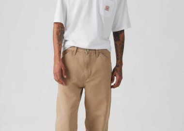 Levi's® ανδρικό canvas παντελόνι πεντάτσεπο Loose Straight Fit 