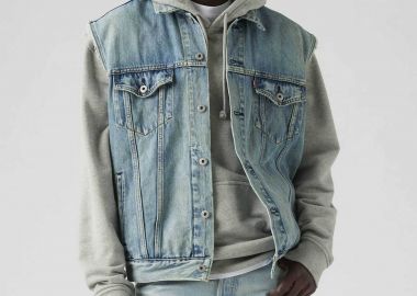 Levi's® ανδρικό denim αμάνικο jacket Relaxed Fit 